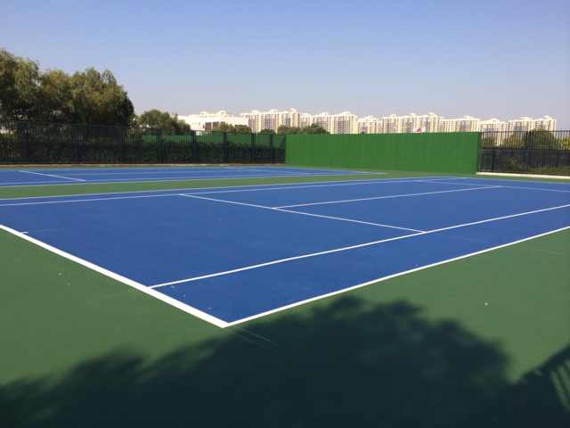 網球場施工案例