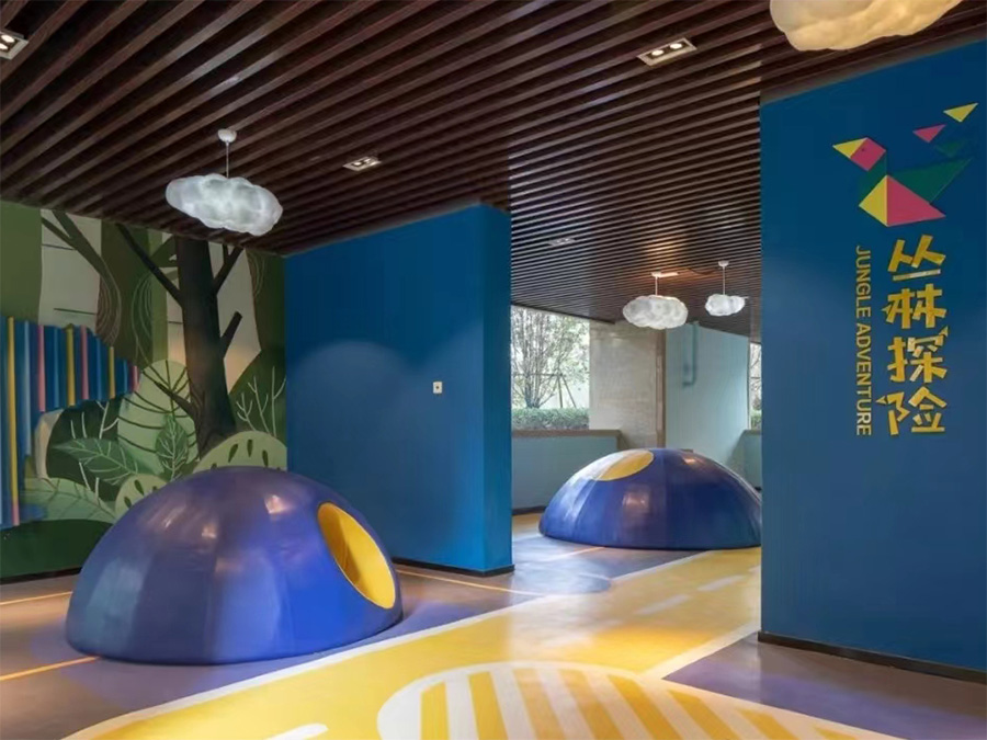 室內塑膠地面案例