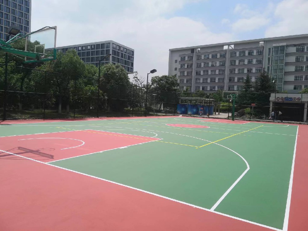 籃球場施工案例