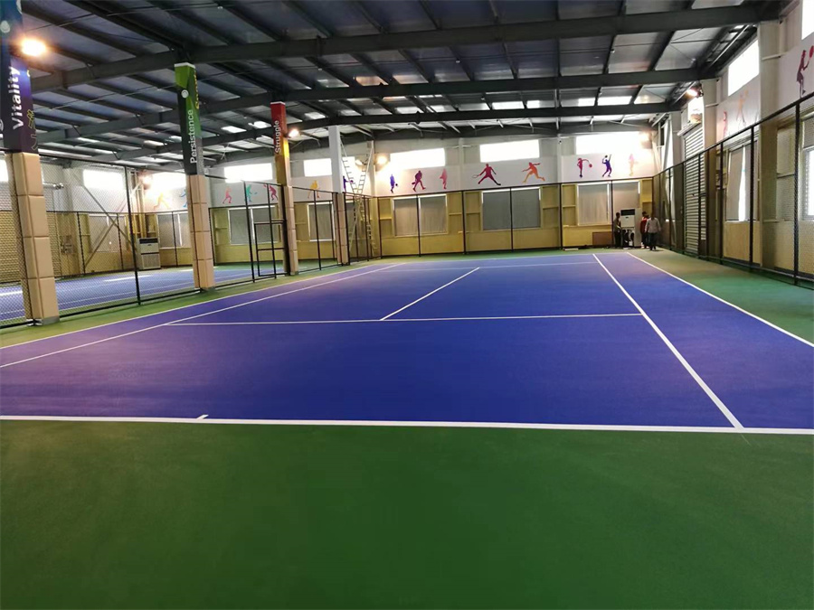 羽毛球場施工案例