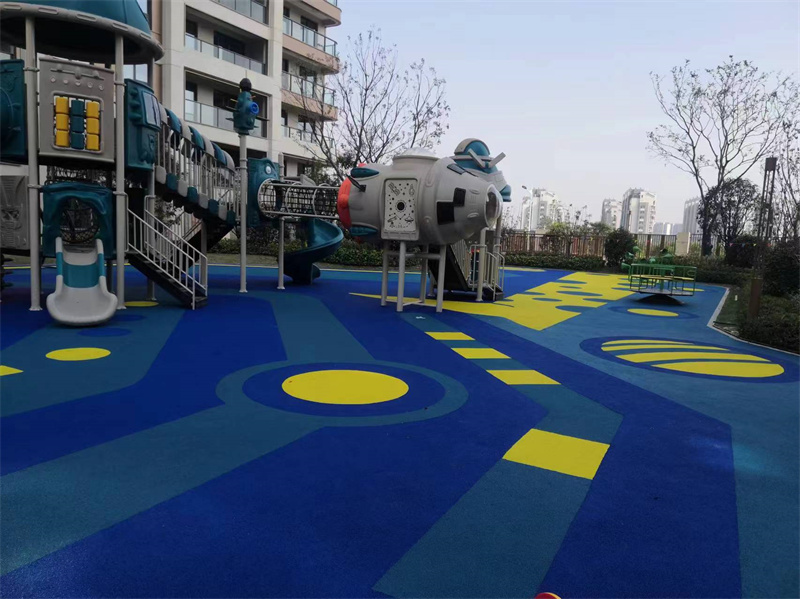 小區(qū)運(yùn)動(dòng)場塑膠地面