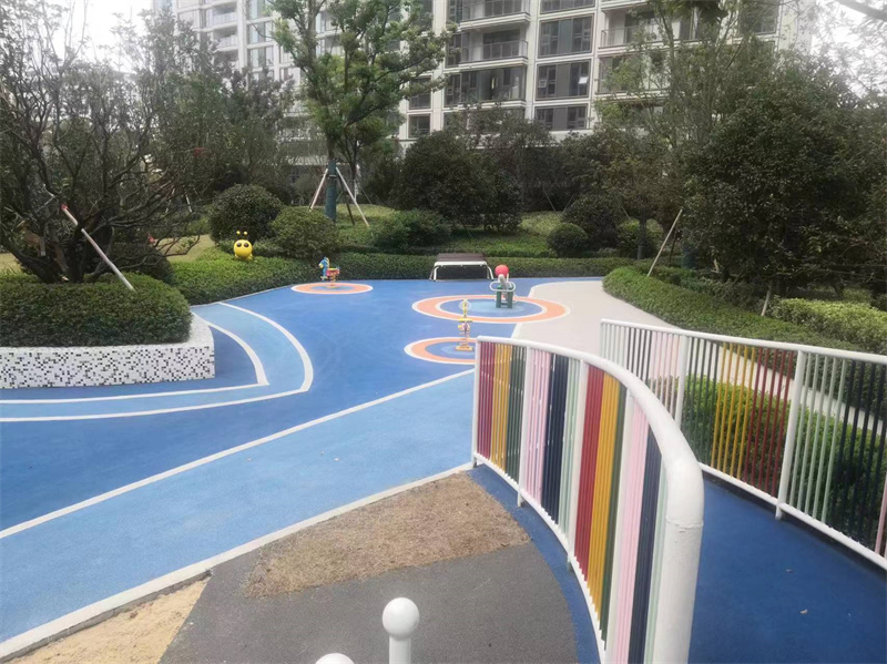 小區運動場塑膠地面